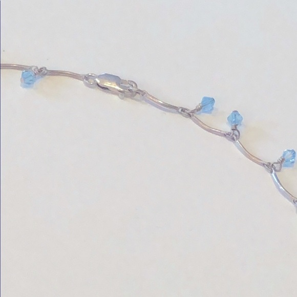 π Swarovski Crystal Sterling necklace - Picture 3 of 9